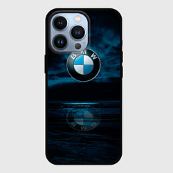 Чехол для iPhone 13 Pro BMW marine theme, цвет: 3D-черный