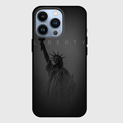 Чехол для iPhone 13 Pro LIBERTY - СТАТУЯ СВОБОДЫ, цвет: 3D-черный