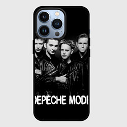 Чехол для iPhone 13 Pro Depeche Mode - black & white portrait, цвет: 3D-черный