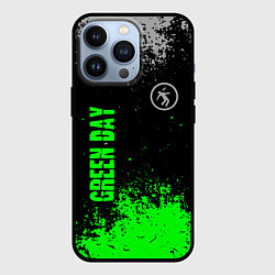 Чехол для iPhone 13 Pro Green day - hits, цвет: 3D-черный