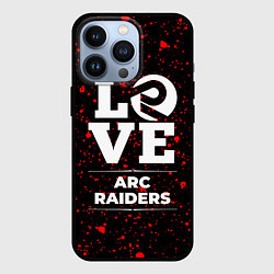 Чехол для iPhone 13 Pro ARC Raiders love классика, цвет: 3D-черный