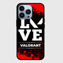 Чехол для iPhone 13 Pro Valorant love классика, цвет: 3D-черный