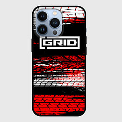 Чехол iPhone 13 Pro Grid legends - гонки