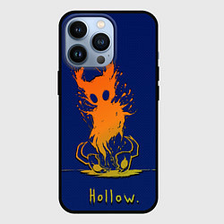 Чехол для iPhone 13 Pro Hollow Рыцарь в оранжевом градиенте Hollow Knight, цвет: 3D-черный