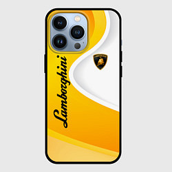 Чехол для iPhone 13 Pro Lamborghini : sport, цвет: 3D-черный