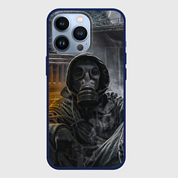 Чехол для iPhone 13 Pro STALKER На Привале В Припяти, цвет: 3D-тёмно-синий