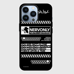 Чехол для iPhone 13 Pro NERV Evangelion, цвет: 3D-черный