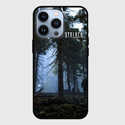 Чехол iPhone 13 Pro STALKER Лес и РЛС Дуга