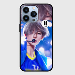 Чехол для iPhone 13 Pro BTS Ким Тэ Хён, цвет: 3D-черный