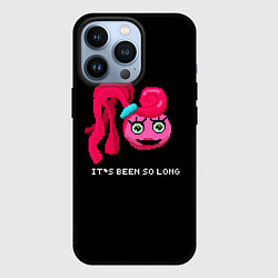 Чехол для iPhone 13 Pro Мамочка длинные ноги пиксель, цвет: 3D-черный