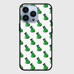 Чехол для iPhone 13 Pro Капитошка, цвет: 3D-черный