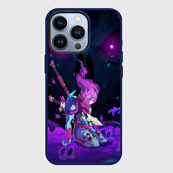 Чехол для iPhone 13 Pro Безымянный на коленях, цвет: 3D-тёмно-синий
