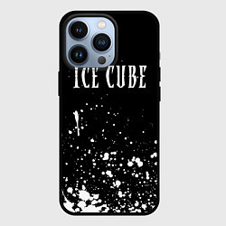 Чехол для iPhone 13 Pro Ice Cube - брызги краски, цвет: 3D-черный