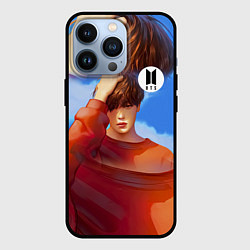 Чехол для iPhone 13 Pro BTS Love Yourself Sky, цвет: 3D-черный