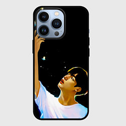 Чехол для iPhone 13 Pro BTS Kim Yohan Butterfly, цвет: 3D-черный