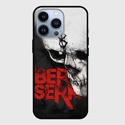 Чехол для iPhone 13 Pro Berserk - Череп с клеймом жертвы, цвет: 3D-черный