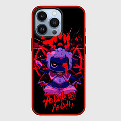 Чехол для iPhone 13 Pro Cult of the lamb - самый милый культ, цвет: 3D-красный