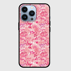 Чехол iPhone 13 Pro Любовь и сердце