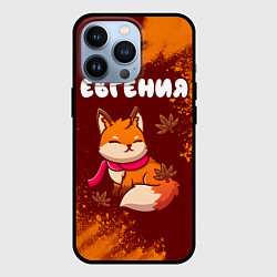 Чехол для iPhone 13 Pro Евгения осенняя лисичка, цвет: 3D-черный