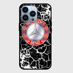 Чехол для iPhone 13 Pro Мерседес Бенс, цвет: 3D-черный