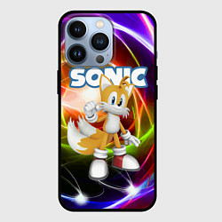 Чехол для iPhone 13 Pro Майлз Тейлз Прауэр - Sonic - Видеоигра, цвет: 3D-черный