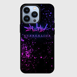 Чехол для iPhone 13 Pro Evangelion neon logo, цвет: 3D-черный
