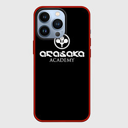 Чехол для iPhone 13 Pro Киберпанк - Arasaka Academy, цвет: 3D-красный