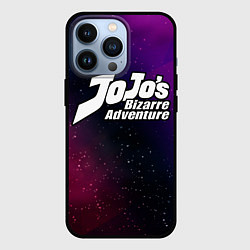 Чехол iPhone 13 Pro JoJo Bizarre Adventure gradient space