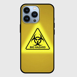 Чехол для iPhone 13 Pro Biohazard - биологическая опасность, цвет: 3D-черный