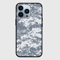 Чехол для iPhone 13 Pro UCP камуфляж США, цвет: 3D-черный