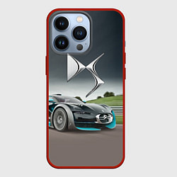 Чехол для iPhone 13 Pro Citroen DS Spirit - скоростной режим, цвет: 3D-красный