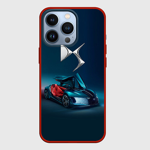 Чехол iPhone 13 Pro Citroen DS Spirit Concept / 3D-Красный – фото 1
