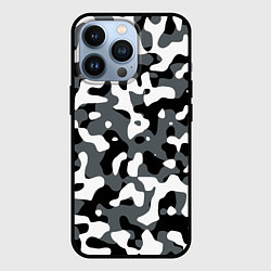 Чехол для iPhone 13 Pro Камуфляж Concrete Jungle, цвет: 3D-черный
