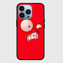 Чехол для iPhone 13 Pro Plants vs Zombies - Перчик, цвет: 3D-черный