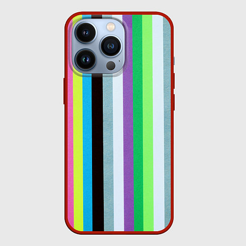 Чехол iPhone 13 Pro Множество цветов / 3D-Красный – фото 1