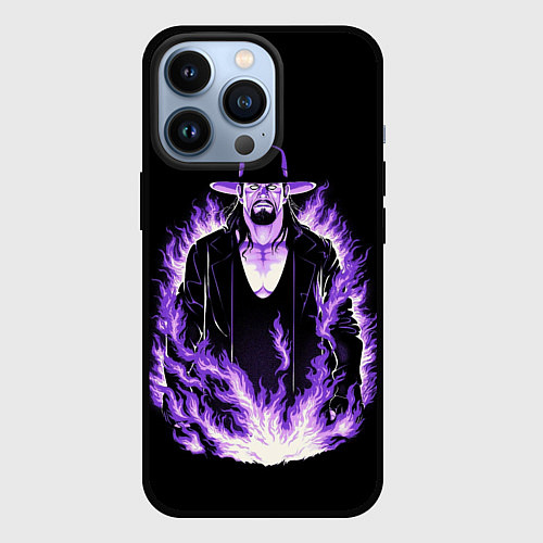 Чехол iPhone 13 Pro The phenom undertaker / 3D-Черный – фото 1