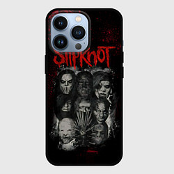 Чехол для iPhone 13 Pro Slipknot dark, цвет: 3D-черный