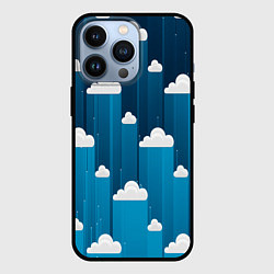 Чехол для iPhone 13 Pro Night clouds, цвет: 3D-черный