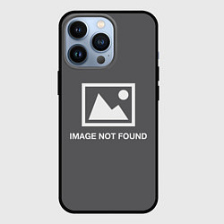 Чехол для iPhone 13 Pro Image not found, цвет: 3D-черный