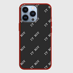 Чехол для iPhone 13 Pro Программисты - IT BOY, цвет: 3D-красный