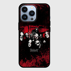 Чехол для iPhone 13 Pro Группа Slipknot, цвет: 3D-черный