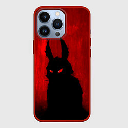 Чехол для iPhone 13 Pro Evil Rabbit, цвет: 3D-красный