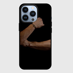 Чехол для iPhone 13 Pro Руки в темноте, цвет: 3D-черный