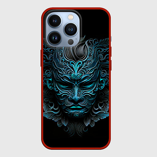 Чехол iPhone 13 Pro Маска волшебника / 3D-Красный – фото 1