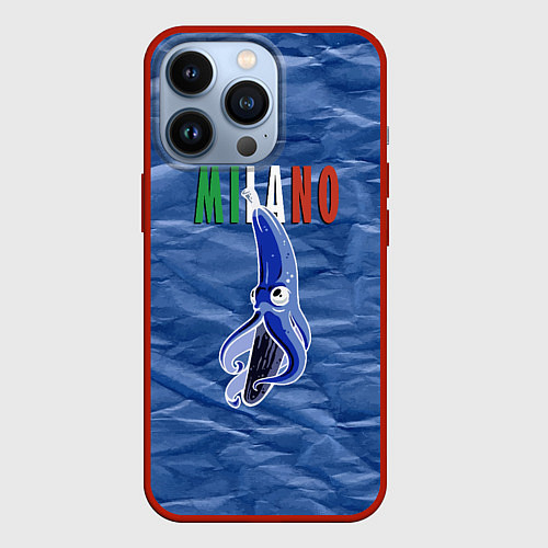 Чехол iPhone 13 Pro Banana - Milano - Fashion / 3D-Красный – фото 1