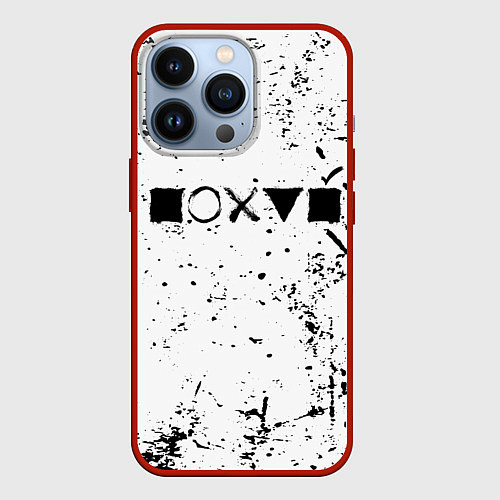 Чехол iPhone 13 Pro Безразличие / 3D-Красный – фото 1