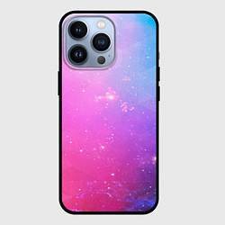 Чехол для iPhone 13 Pro Звёздное геометрическое небо, цвет: 3D-черный