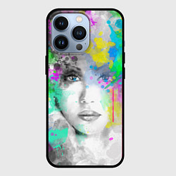 Чехол iPhone 13 Pro Fashion абстрактный портрет