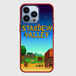 Чехол для iPhone 13 Pro Мой дом в Stardew Valley, цвет: 3D-красный