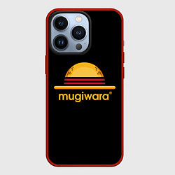 Чехол для iPhone 13 Pro Mugiwara, цвет: 3D-красный
